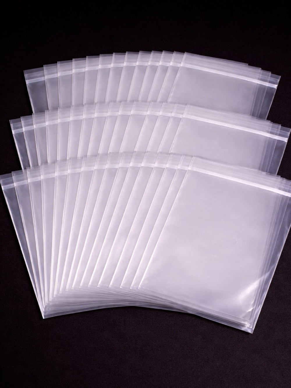 Set of 50 Clear Resealable Bags 5x7 Jewelry Packaging Small Business Supplies